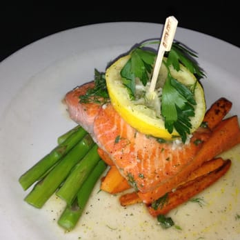Sages Restaurant - Copper river salmon is in season and so yummy! - Italian Near Me - Redmond, Washington