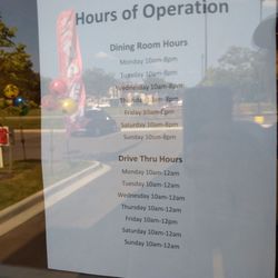 Del Taco - Hours of operation.