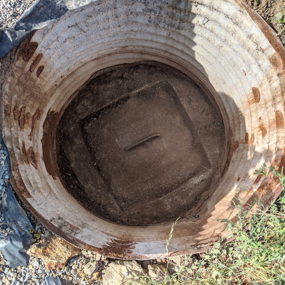 What's this?  A secret passageway to a bunker?