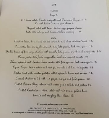 Menu photo 7 211 Clover Lane Louisville, KY Menu photo 7 211 Clover Lane Louisville, KY