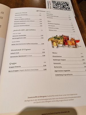 Menu photo 1 Kutscherschänke Dresden, SN Menu photo 1 Kutscherschänke Dresden, SN