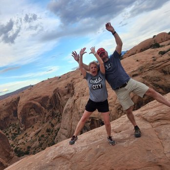 Moab Grand Tours - One of many ridiculous poses - ATV Rentals/Tours Near Me - Moab, Utah