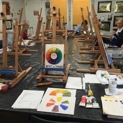 Palette Passions Studio - Semi private lessons, acrylic painting classes, art classes