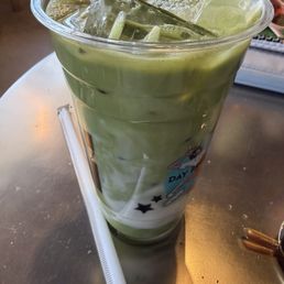 Iced matcha Iced matcha