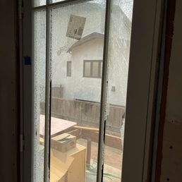 GMBC shattered a French door, then tried to claim it arrived that way!