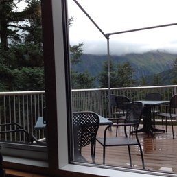 Outside seating, nice if not rainy. Outside seating, nice if not rainy.