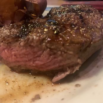 Texas Roadhouse - 6 Oz steak cut open to see the quality - Steakhouses Near Me - Coconut Creek, Florida