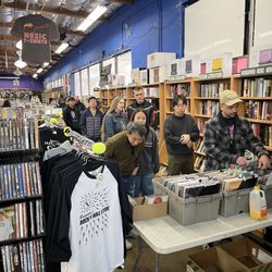 Rasputin Music & Movies - The line for RSD2025