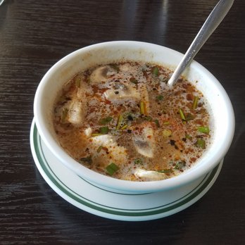 Celadon Thai Restaurant - Tom Yum soup with chicken - Thai Near Me - Latham, New York Celadon Thai Restaurant - Tom Yum soup with chicken - Thai Near Me - Latham, New York