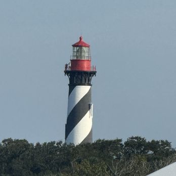 The Conch House Restaurant - Lighthouse in the distance - Caribbean Near Me - Saint Augustine, Florida