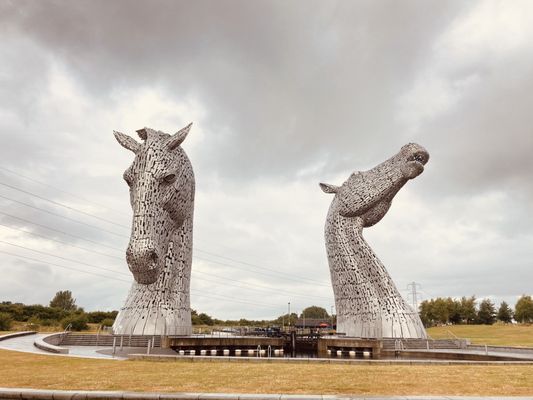 The Kelpies by null