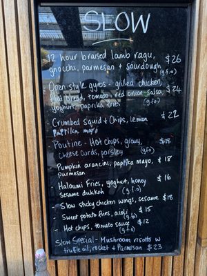 Menu photo 1 The Hanging Garden Hobart, TAS