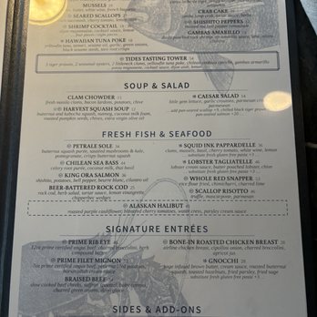 Tides - Menu - Seafood Near Me - Danville, California Tides - Menu - Seafood Near Me - Danville, California