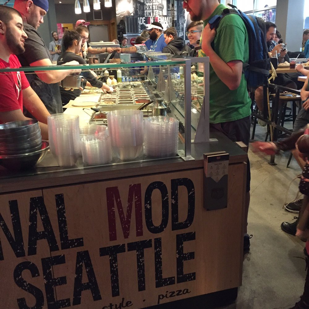 MOD Pizza - The line - Pizza Near Me - Seattle, Washington MOD Pizza - The line - Pizza Near Me - Seattle, Washington