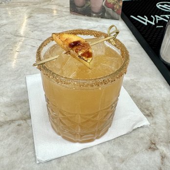 Waterman Spirits - SMOKED PEACH COBBLER - Wine Tasting Room Near Me - Virginia Beach, Virginia