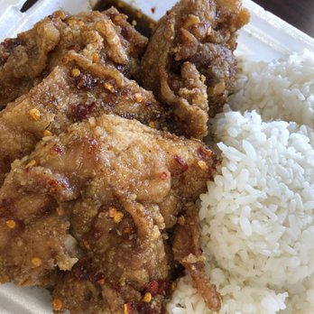 Sugoi - Spicy garlic chicken - so good and has a good kick - Japanese Near Me - Honolulu, Hawaii Sugoi - Spicy garlic chicken - so good and has a good kick - Japanese Near Me - Honolulu, Hawaii