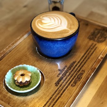 Aroma Craft Coffee - Hot latte - Coffee Roasteries Near Me - Walnut, California