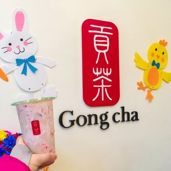 Gong Cha - Marble strawberry drink - Bubble Tea Near Me - San Francisco, California