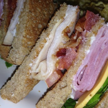 Granby Bistro & Deli - Close-up of the Club Sandwich - Mediterranean Near Me - Norfolk, Virginia
