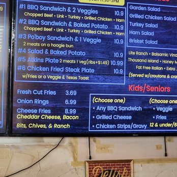 Outlaw's Barbeque - menu and prices - Barbeque Near Me - Grand Prairie, Texas Outlaw's Barbeque - menu and prices - Barbeque Near Me - Grand Prairie, Texas