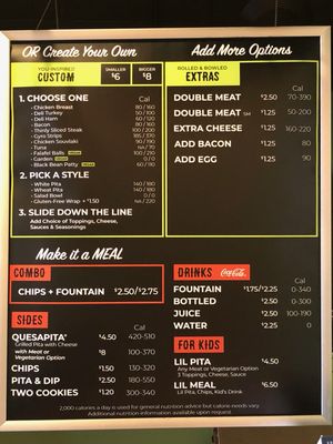 Menu photo 3 Pita Pit Bozeman, MT