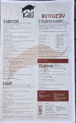Menu photo 1 Kau Greensboro Greensboro, NC Menu photo 1 Kau Greensboro Greensboro, NC