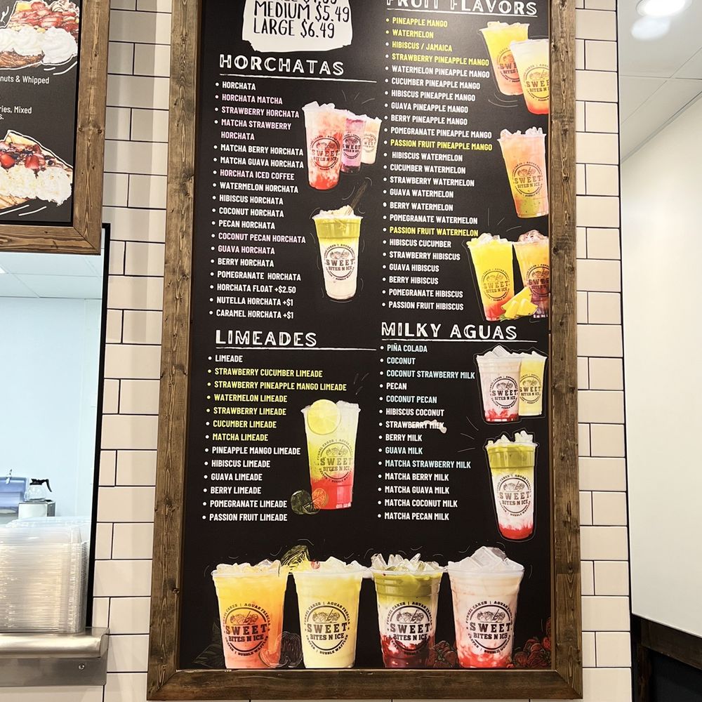 Sweet Bites N Ice - Menu - Desserts Near Me - Bakersfield, California Sweet Bites N Ice - Menu - Desserts Near Me - Bakersfield, California