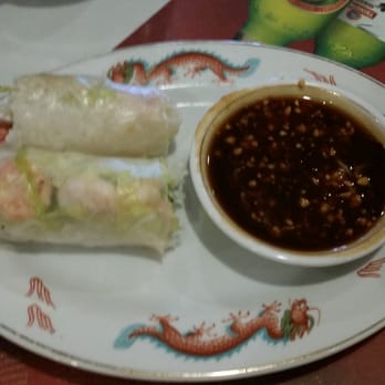 Chan's Inn - Shrimp spring rolls with peanut sauce - Chinese Near Me - Denver, Colorado