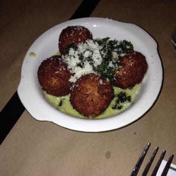 Locali - Butternut squash arancini - Bars Near Me - New Canaan, Connecticut Locali - Butternut squash arancini - Bars Near Me - New Canaan, Connecticut