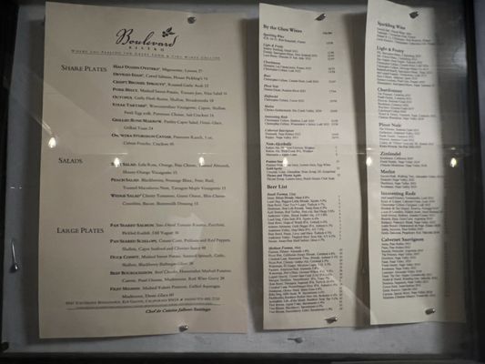 Menu photo 4 Boulevard Bistro Elk Grove, CA