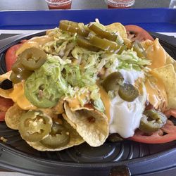 Taco Villa - Loaded beef nachos. Pretty good. 9.4.2025