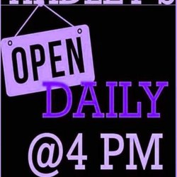 Hadley's Pub - That's when they open 4:00 p.m.
