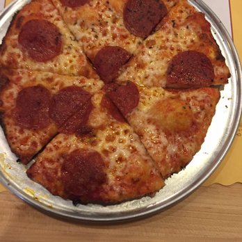 Monical's Pizza - 8" thin crust pepperoni - Pizza Near Me - O'Fallon, Missouri