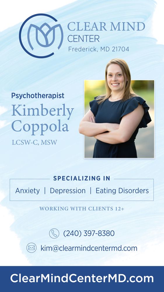 Clear Mind Center - grief counselor in Frederick, MD