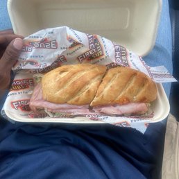 Medium toasted ham sandwich Medium toasted ham sandwich