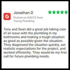 Slide of Young Plumbing