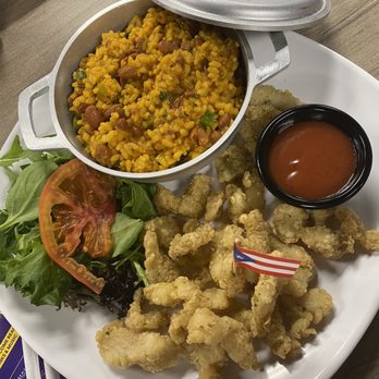 La Jibarita - Fish chunks, arroz mampostiao - Puerto Rican Near Me - Clermont, Florida La Jibarita - Fish chunks, arroz mampostiao - Puerto Rican Near Me - Clermont, Florida