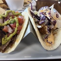 The Wicked Taco - Ribeye taco and fish taco