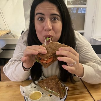 Toastable - Me devouring the Fajita tosti!!! - Breakfast & Brunch Near Me - Amsterdam, New Hampshire