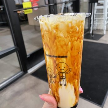 Happy Lemon - N6. Tiger Fresh Milk with Boba - Bubble Tea Near Me - Tukwila, Washington Happy Lemon - N6. Tiger Fresh Milk with Boba - Bubble Tea Near Me - Tukwila, Washington