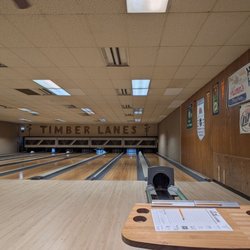 Timber Lanes - Timber Lanes and hand scoring!