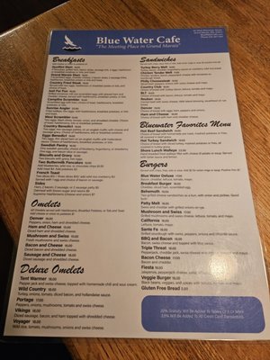 Blue Water Cafe by null