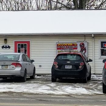 adams action figures and comics