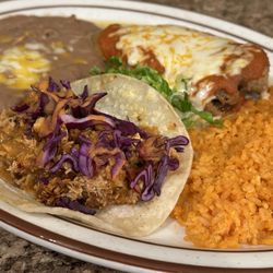Sonora Mexican Food - Tinga Taco & Chile Relleno