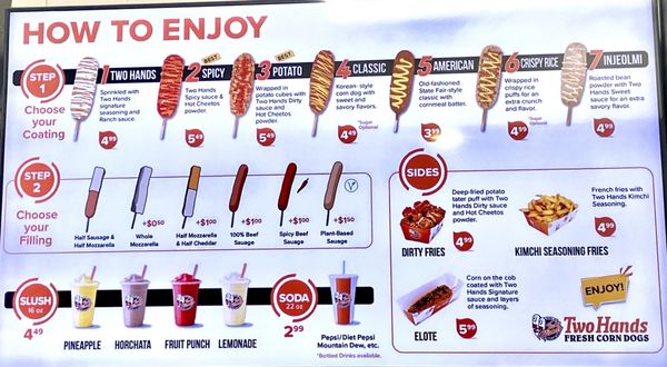 Two Hands Corn Dog Grand Prairie by null