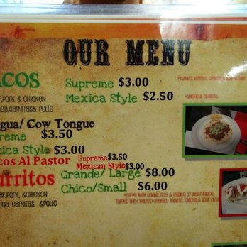 Tacos Tony - Taco menu - Mexican Near Me - Leamington, Ontario Tacos Tony - Taco menu - Mexican Near Me - Leamington, Ontario