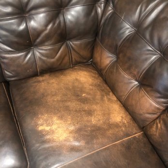 Leather Repair OC - Before - Furniture Repair Near Me Leather Repair OC - Before - Furniture Repair Near Me