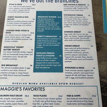 Maggie's R&R - Menu - American Near Me - Fort Worth, Texas Maggie's R&R - Menu - American Near Me - Fort Worth, Texas