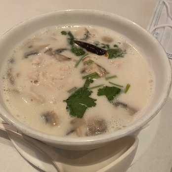 SriPraPhai Thai Restaurant - Tom Kha Gai soup - Thai Near Me - Williston Park, New York SriPraPhai Thai Restaurant - Tom Kha Gai soup - Thai Near Me - Williston Park, New York