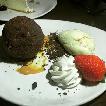 Provision - Peanut Butter Bombe: salted caramel, cocoa nib crust, banana cream pie ice cream - New American Near Me - Indianapolis, Indiana Provision - Peanut Butter Bombe: salted caramel, cocoa nib crust, banana cream pie ice cream - New American Near Me - Indianapolis, Indiana